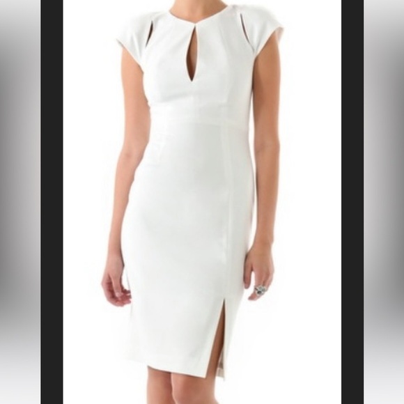 BLACK HALO Sheath Dress - Eddie Cap Sleeve - Size 2 - Picture 13 of 14